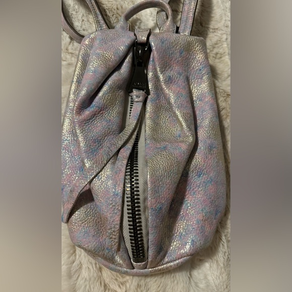 AIMEE KESTENBERG Tamitha Mini Bubble Novelty Opal Distressed Backpack - Picture 3 of 11
